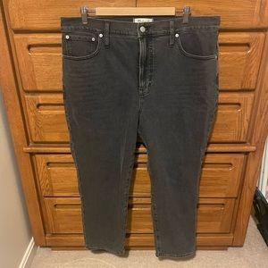 Madewell Black Perfect Vintage Jean (petite)